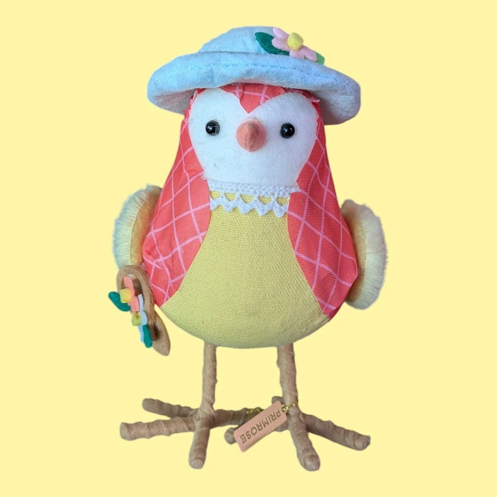 Target Spritz Featherly Friends Bird Primrose 2022 Easter Spring Figurine felt